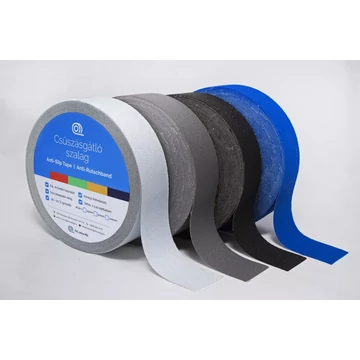 Fokozott érdességű, gumiszerű  csúszásgátló szalag