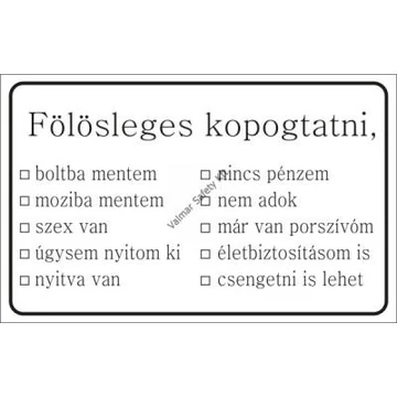 táblabolt, tábla, felirat, humor, egyedi, vicces, mókás, ajándék