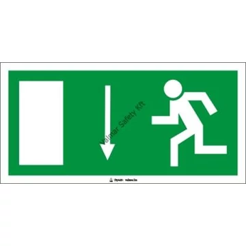 táblabolt, tábla, biztonság, felirat, jel, piktogram, figyelmeztetés, menekülés