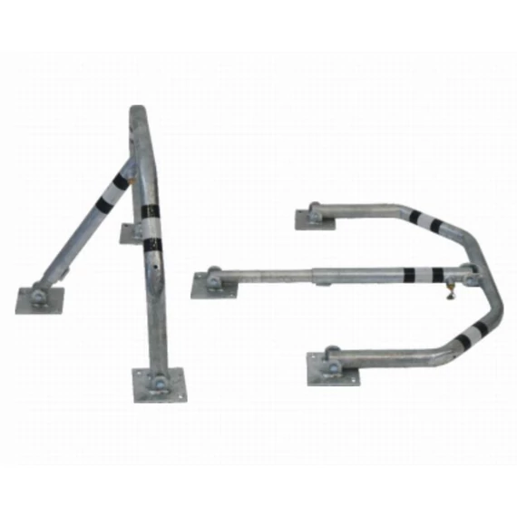 Lehajtható parkolásgátló keret, 550x800 mm