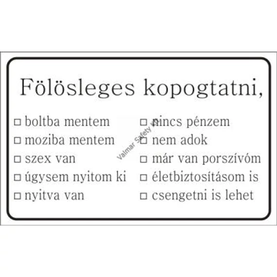 táblabolt, tábla, felirat, humor, egyedi, vicces, mókás, ajándék