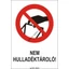 Nem hulladéktároló öntapadós matrica 175x250mm