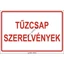 Tuzcsap szerelvények öntapadós matrica 175x250mm