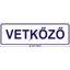Vetkozo öntapadós matrica 200x70mm